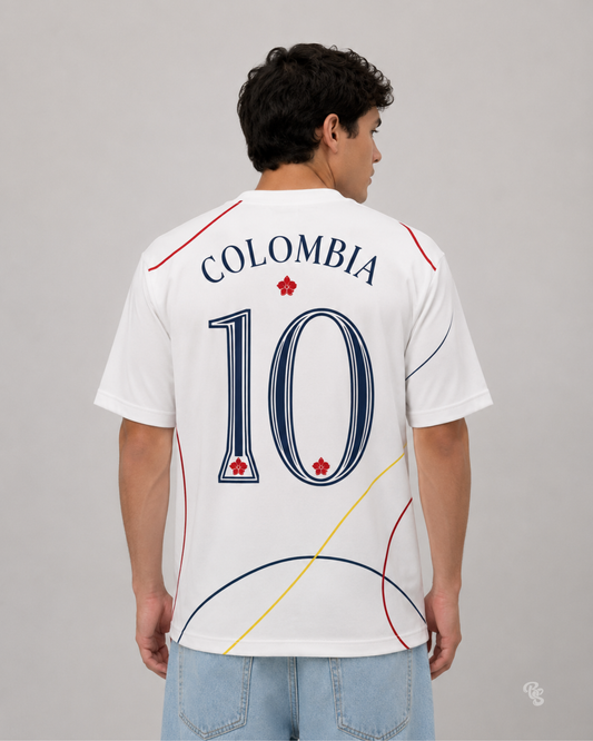 CAMISETA OVERSIZE MINIMALISTA COLOMBIA