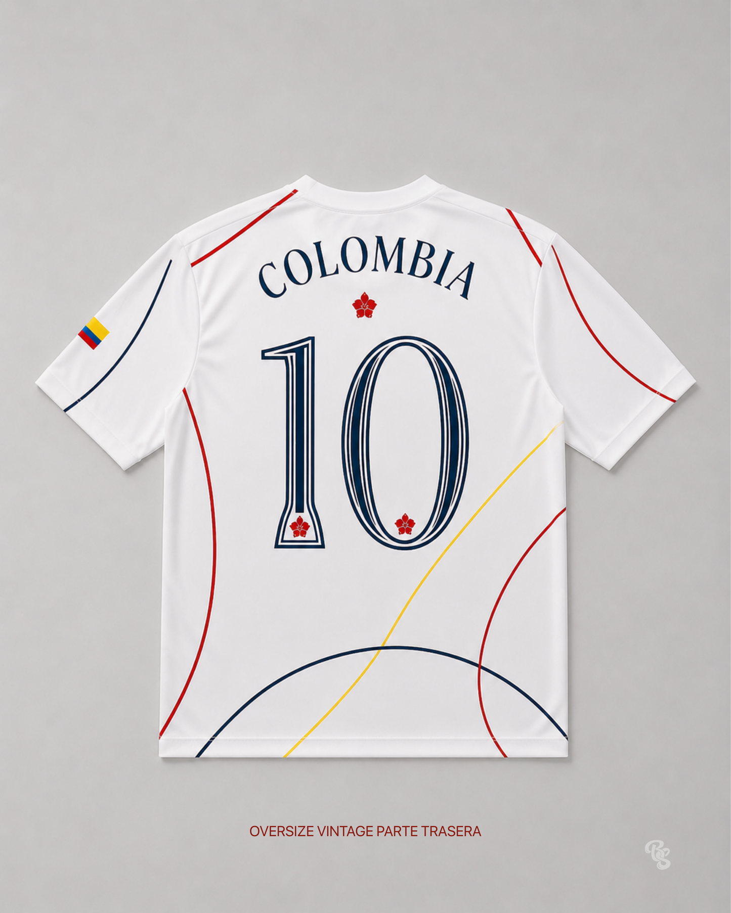 CAMISETA OVERSIZE MINIMALISTA COLOMBIA