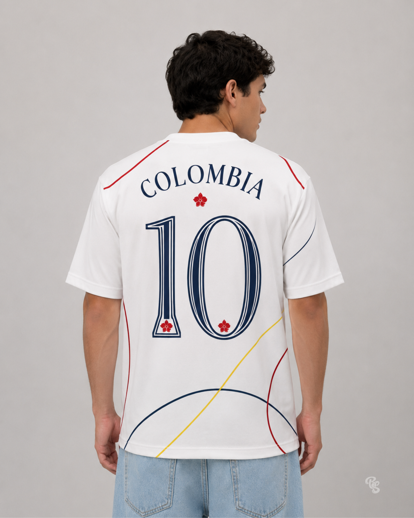 CAMISETA OVERSIZE MINIMALISTA COLOMBIA
