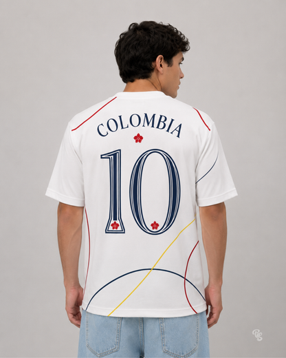 CAMISETA OVERSIZE MINIMALISTA COLOMBIA