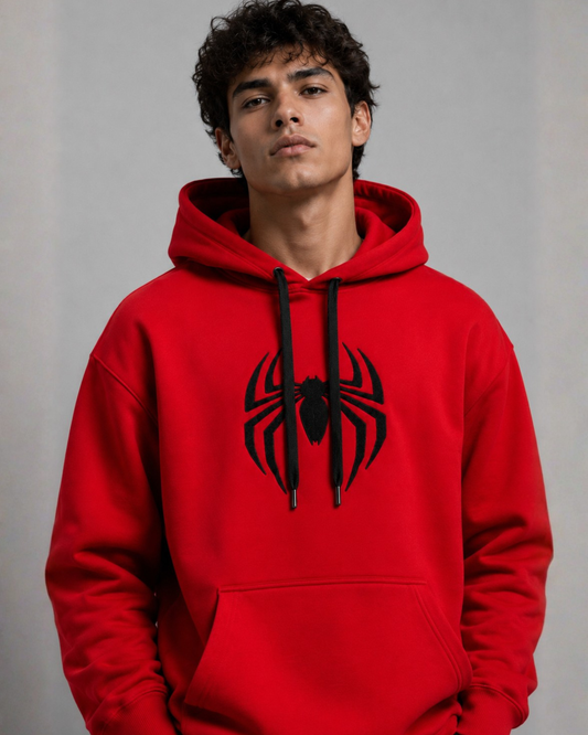 Hoodie Spiderman Rojo