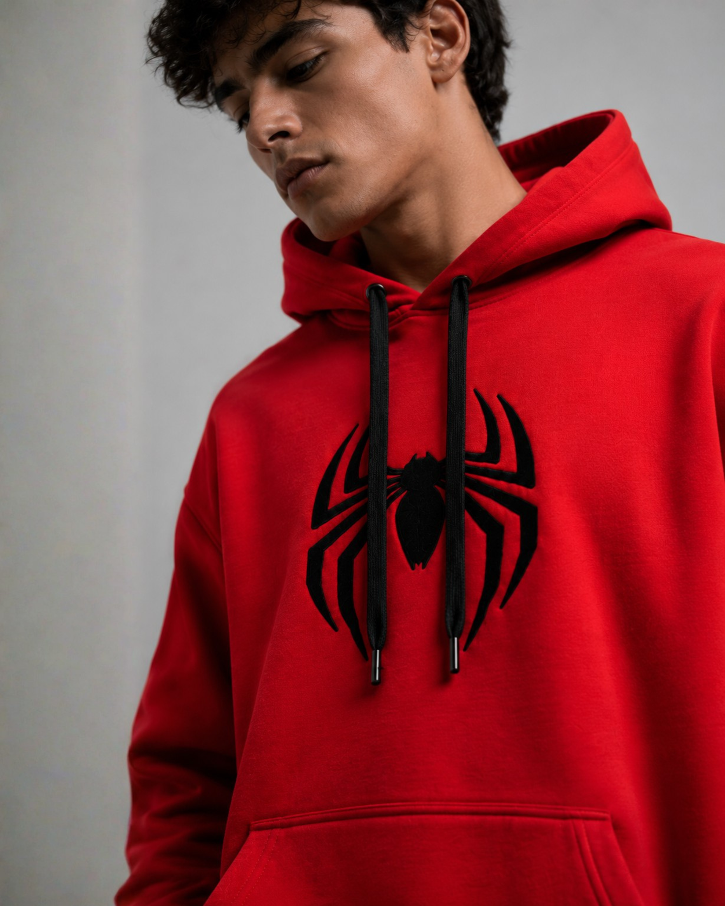 Hoodie Spiderman Rojo