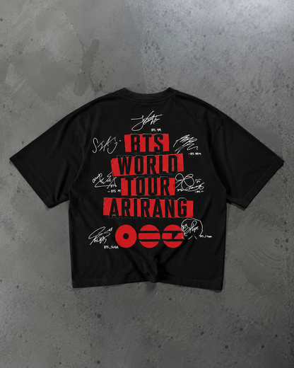 CAMISETA BTS WORLD TOUR ARIRANG